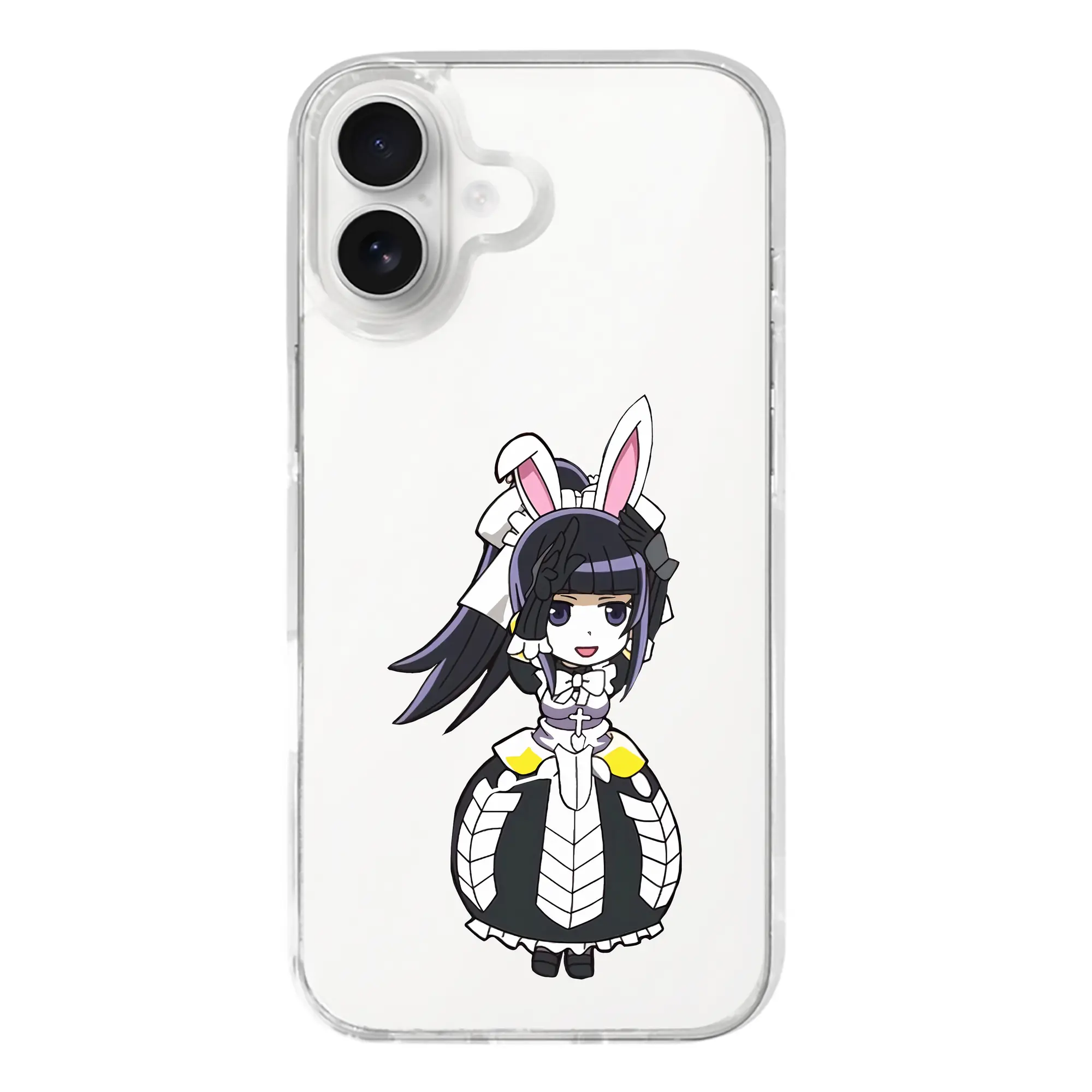 オーバーロード グッズ ナーベラル・ガンマ - iPhone 17シリーズ 透明スマホケース – 薄型・耐衝撃・精密フィット保護カバー